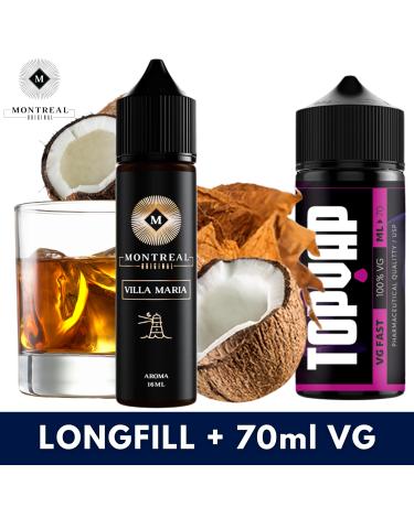 VILLA MARIA 16ml/60 (Longfill) Montreal Original + 70ml VG Fast