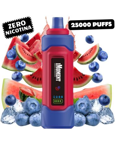 Watermelon Blueberry iMOMENT XIXA 25000 Puffs Descartável Sem Nicotina