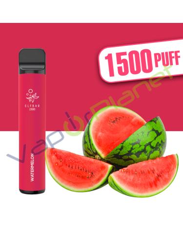 WATERMELON Elf Bar 1500 4,8ml Pod System - Descartável - SEM NICOTINA