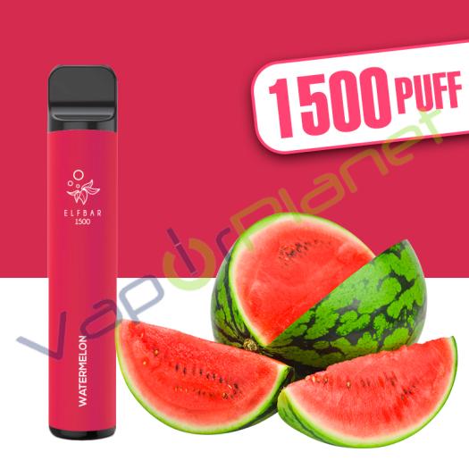 WATERMELON Elf Bar 1500 4,8ml Pod System - Descartável - SEM NICOTINA