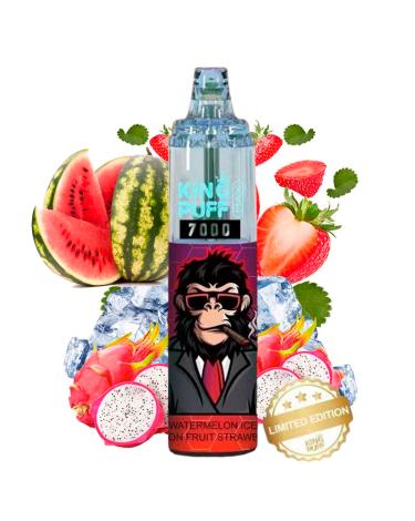 Watermelon ice Passion Fruit Strawberry 7000 puffs - KING PUFF v2 - SEM NICOTINA