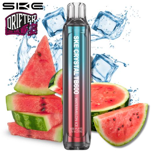 Watermelon Ice SKE x Drifter Crystal TB600 20mg Descartável