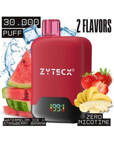 Watermelon Ice + Strawberry Banana | MAGIC DUO Descartável | 30.000 Puff Sem Nicotina |