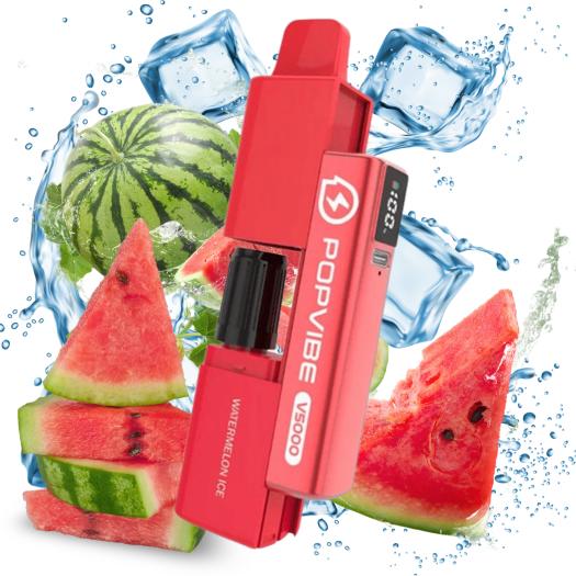 Watermelon Ice - V5000 by Popvibe (5000 Puff)