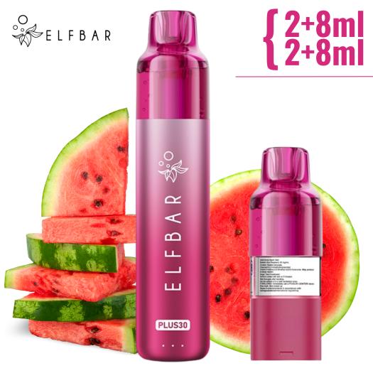 WATERMELON Kit Plus30 20mg Elfbar | 2+8ML x2 |