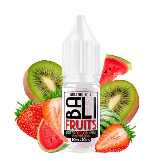 Watermelon + Kiwi + Strawberry 10ml - Bali Fruits Salts by Kings Crest