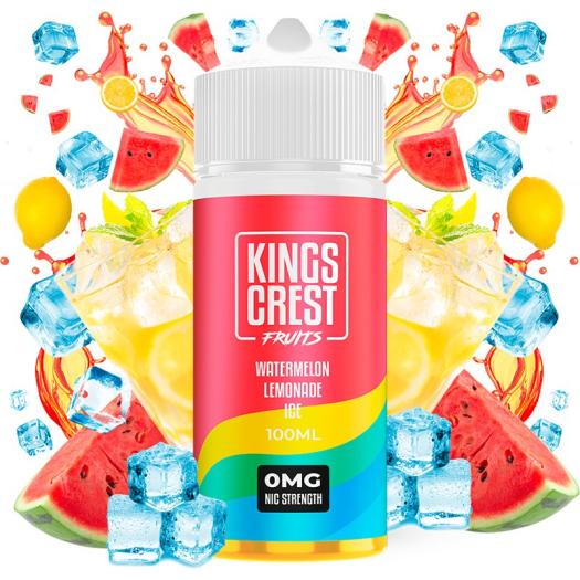 WATERMELON LEMONADE ICE 100ml + Nicokits Gratis - Kings Crest Fruits