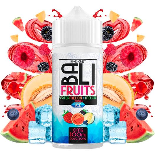 Watermelon + Melon + Berries Ice 100ml + Nicokits - Bali Fruits by Kings Crest
