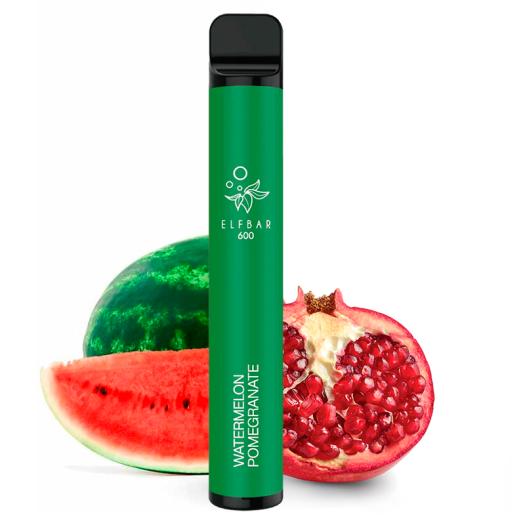 Watermelon POMEGRANATE Elf Bar Pod System 20mg Salt - Descartável