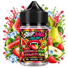 Watermelon Strawberry Kiwi Pear Strip Juice by Space Fruit 50ml