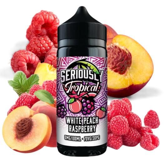 White Peach Raspberry 100ml Seriously Tropical 100ml + 2 Nicokits Gratis