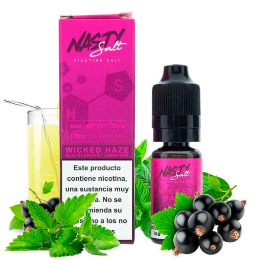 WICKED HAZE - NASTY JUICE 10 ml - 10 mg y 20 mg - Líquido con SALES DE NICOTINA