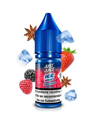 Wild Berries Aniseed 10ml - JUST JUICE SALT – Líquido con SALES DE NICOTINA