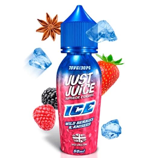 Wild Berries Aniseed 50ml + Nicokit Gratis - Just Juice Ice