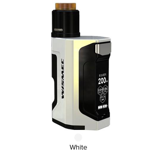 WISMEC LUXOTIC DF + Guilhotina V2 RDA (BRANCO)