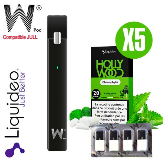 WPOD KIT 200MAH + 20 Cartuchos Hollywood 17mg