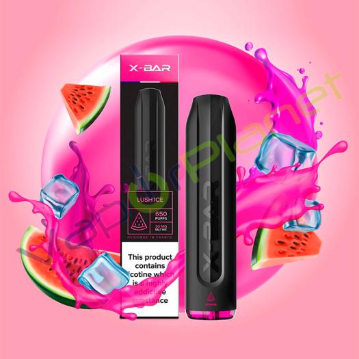 X-Bar 2ml 10mg LUSH ICE - POD DESCARTÁVEL 650 Puff