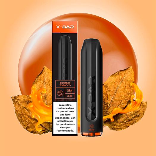 X-Bar 2ml EXTRACT TOBACCO - 20MG - POD Descartável 650 Puff X-Bar 2ml EXTRACT TOBACCO - 20MG - POD Descartável 650 Puff