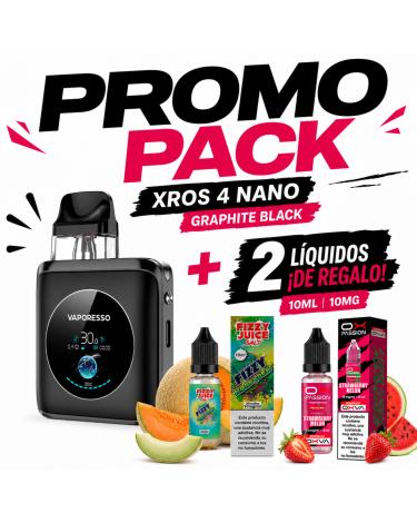 Xros 4 NANO Vaporesso + 2 Nic Salts 10ml 10mg de Brinde