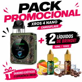 Xros 4 NANO Vaporesso + 2 Nic Salts 10ml 20mg de Brinde