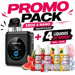 Xros 4 NANO Vaporesso + 4 Nic Salts 10ml 20mg
