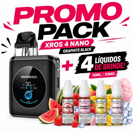 Xros 4 NANO Vaporesso + 4 Nic Salts 10ml 20mg