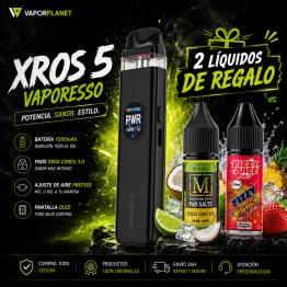 Xros 5 Vaporesso + 2 Nic Salts 10ml 20mg de Brinde
