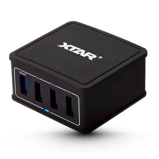 XTAR 4U 4 PORT USB CARREGADOR