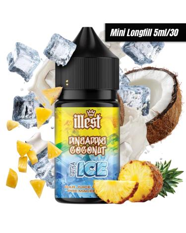 XTRA Ice Pineapple Coconut Ice 5/30 Illest Longfill