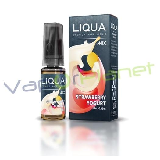 Yogurt de Morango Liqua Mix 10 ml