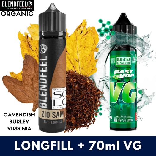 ZIO SAM 20ml/60 (Longfill) Blendfeel + 70ml VG Fast ZIO SAM 20ml/60 (Longfill) Blendfeel + 70ml VG Fast