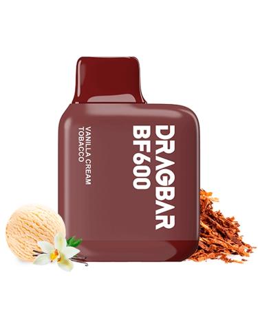 Zovoo Dragbar Descartável BF600 Vanilla Cream Tobacco 20mg