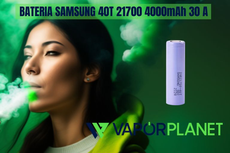 → 1 UNIDADE DE BATERIA SAMSUNG 40T 21700 4000mAh 30 A - Baterias Samsung