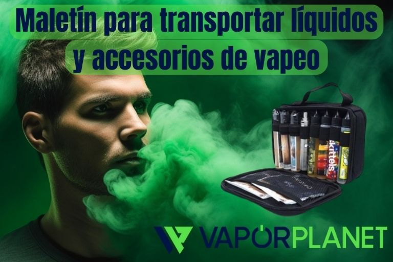 → Maleta para transportar líquidos e acessórios vaping