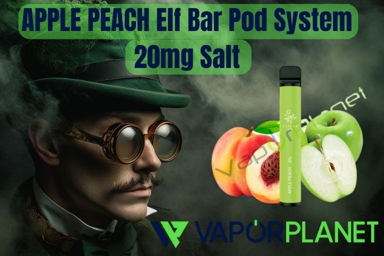 APPLE PEACH Elf Bar Pod System 20mg Sal - Descartável