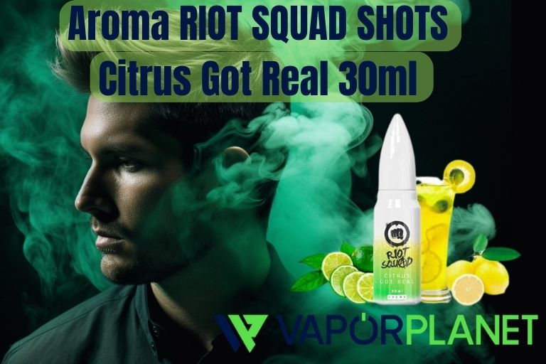 Sabor RIOT SQUAD SHOTS - Citrus Got Real 30ml - Sabores Vaping Baratos