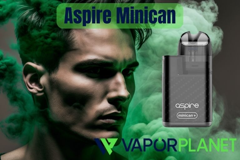 Kit Aspire Minican + Pod Semitransparente