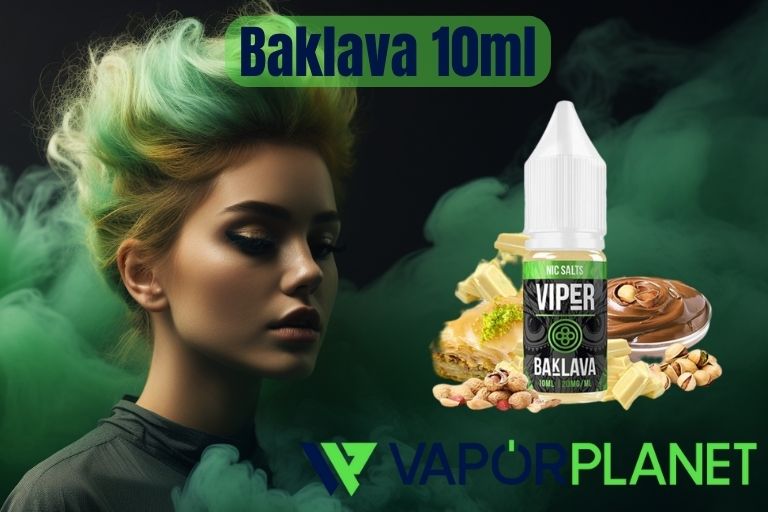 Baklava 10ml - VIPER - Líquido com SAIS DE NICOTINA