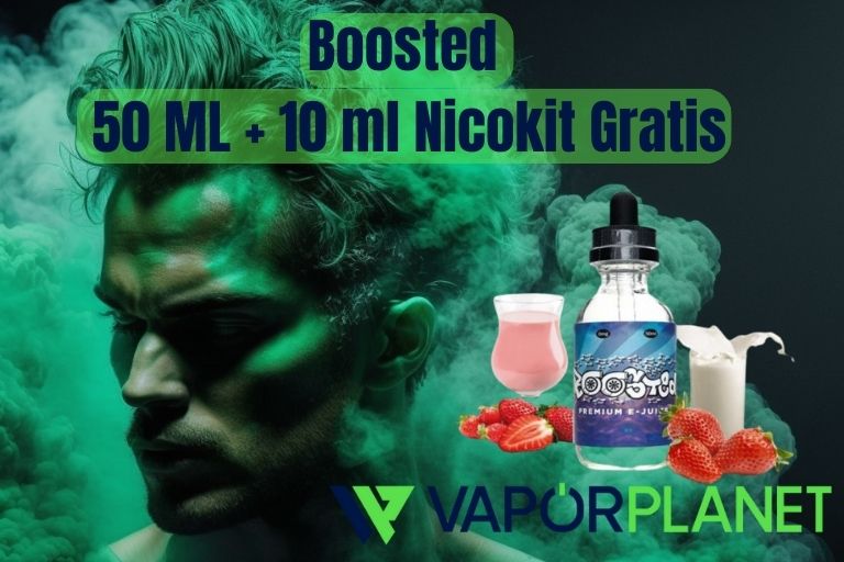 BOOSTED - Boosted - 50 ML + 10 ml Nicokit Free