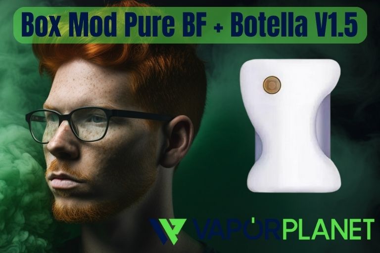 Box Mod Pure BF + Garrafa V1.5 - BD Vape