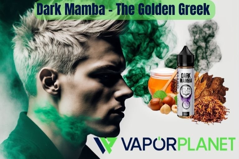 Dark Mamba - The Golden Greek 50ml + Free Nicokit