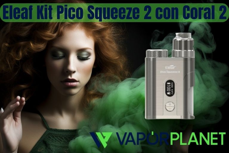 Kit Eleaf Pico Squeeze 2 com Coral 2 – kit Eleaf eCigs