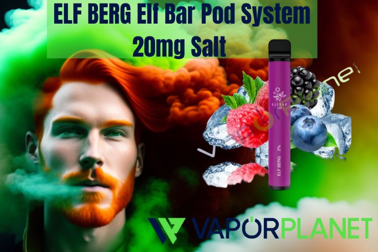 ELF BERG Elf Bar Pod System 20mg Sal - Descartável