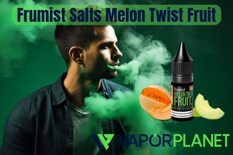 Frumist Salts Melon Twist Fruit 10 ml – Líquido com SAIS DE NICOTINA