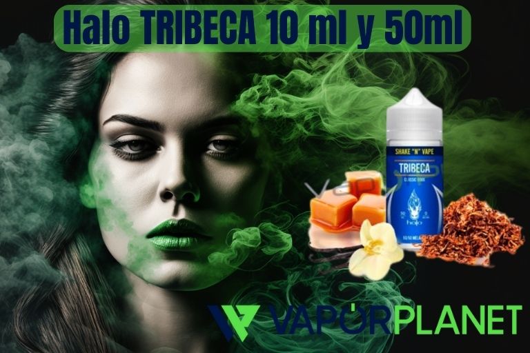 Halo TRIBECA 10ml e 50ml + Nicokit grátis - Líquidos HALO baratos