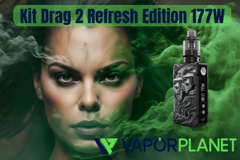 Kit Drag 2 Refresh Edition 177W 2ml - Kit Voopoo