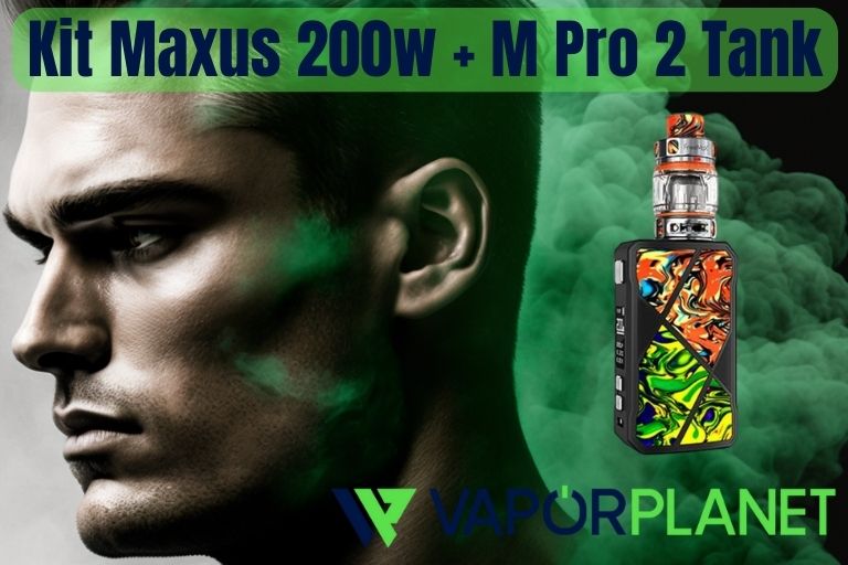 Kit Maxus 200w + M Pro 2 Tank 2ml - Freemax Kit Maxus