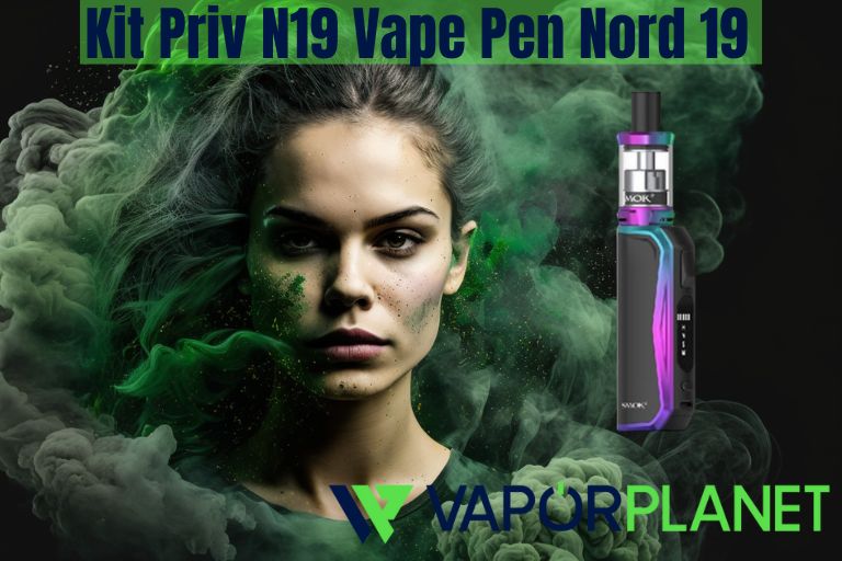 Priv N19 Vape Pen Nord 19 Kit 2ml 1200mAh – kit Smok eCigs