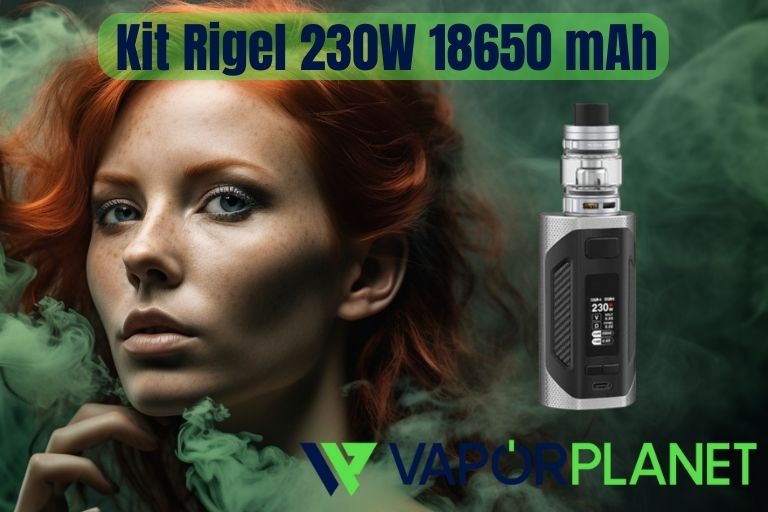 Kit Rigel 230W 18650 mAh 2ml - Kit Smoktech