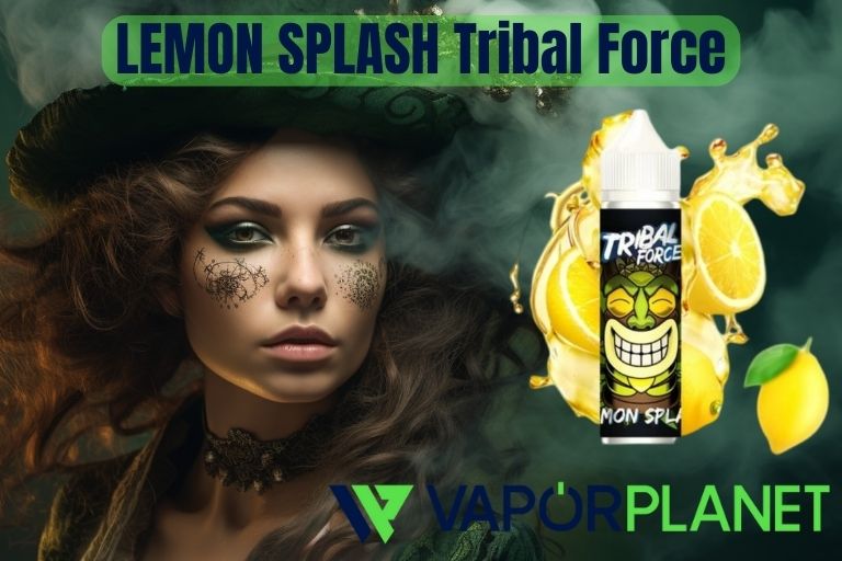 LEMON SPLASH Tribal Force 50 ml + Nicokits Grátis